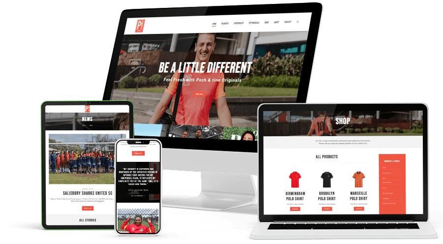 Web Design Ecommerce Example